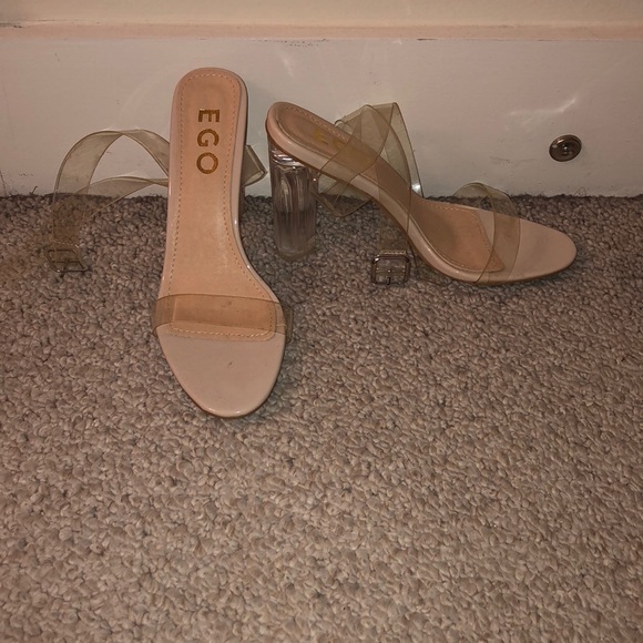 Size 38.5 Ego Official Perspex sandals - Picture 2 of 3